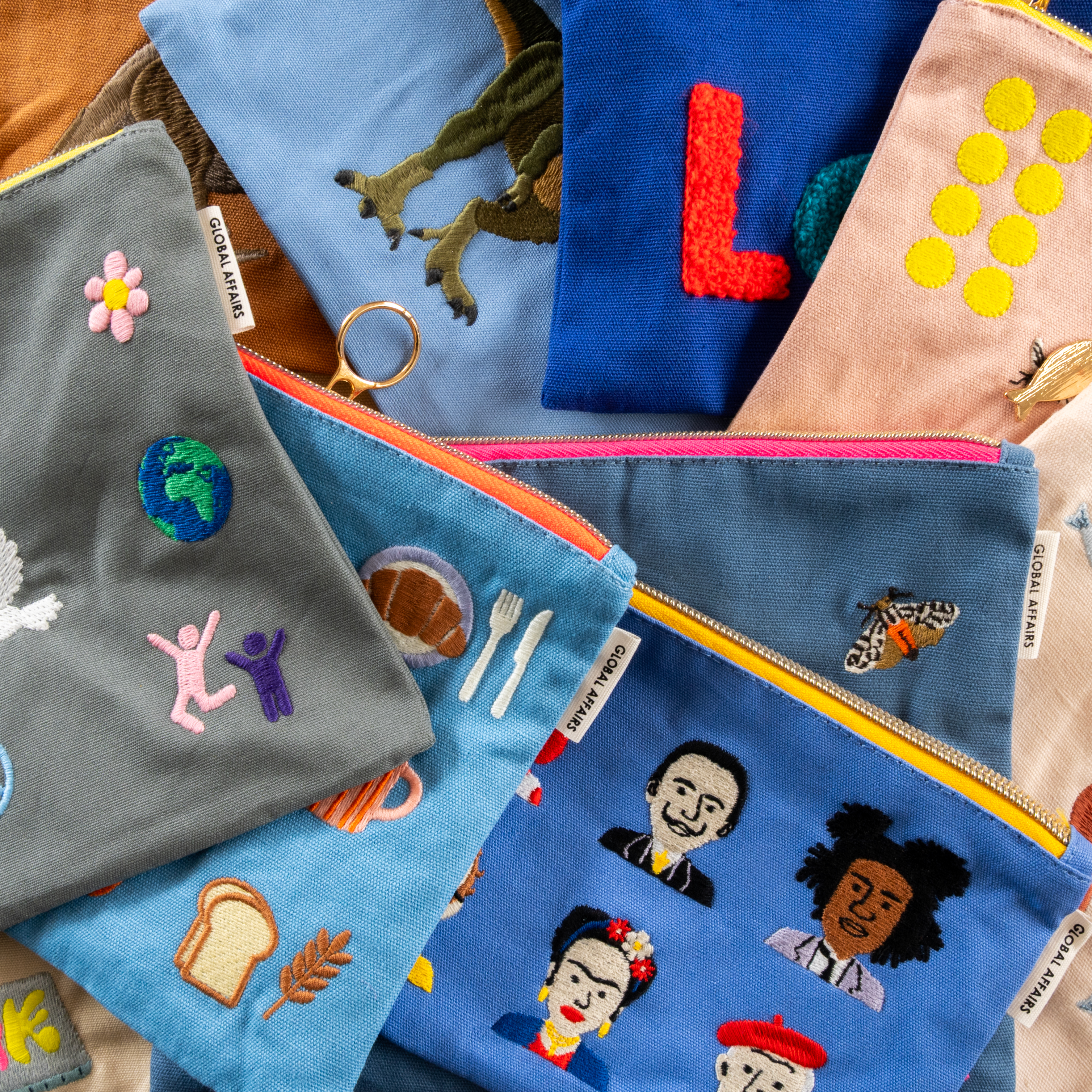 ニードルワーク ポーチ | Needlework Pouch